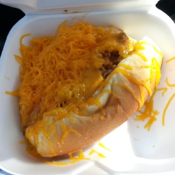 Pleasant Ridge Chili - Cheese coney - more chili on it than the average chili parlor - Diners Near Me - Cincinnati, Ohio