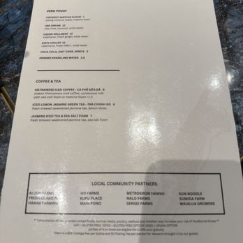 Chao - Menu - Asian Fusion Near Me - Honolulu, Hawaii Chao - Menu - Asian Fusion Near Me - Honolulu, Hawaii