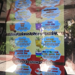 The menu