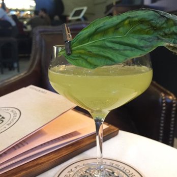 Buckeye Bourbon House - Green Dream cocktail - Cocktail Bars Near Me - Columbus, Ohio