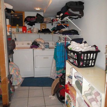 Organized Solutions - Laundry Room BEFORE - Home Organization Near Me Organized Solutions - Laundry Room BEFORE - Home Organization Near Me