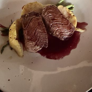 Cafe-Boutique Piano - Filet Mignon with Red Wine Reduction - Modern European Near Me - Winter Park, Florida