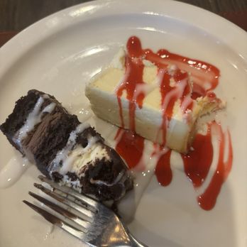 Avenida Brazil - Cheesecake and chocolate mousse cake - Brazilian Near Me - San Antonio, Texas Avenida Brazil - Cheesecake and chocolate mousse cake - Brazilian Near Me - San Antonio, Texas