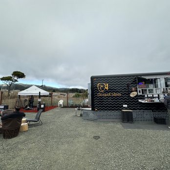 OceanCiders - Musician playing his heart out while cider gets served. - Beer Bar Near Me - Half Moon Bay, California
