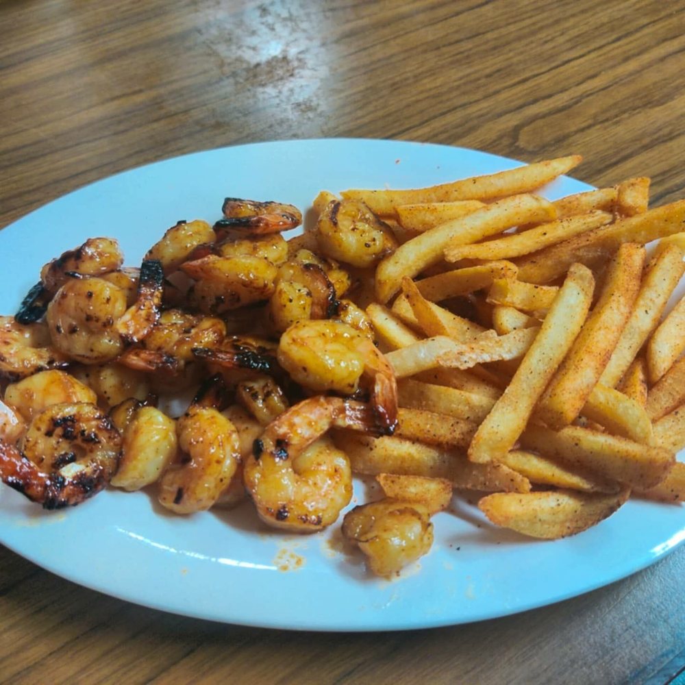 Hog Heaven - Teriyaki shrimp. All you can eat, but made to order. - Barbeque Near Me - Pawleys Island, South Carolina