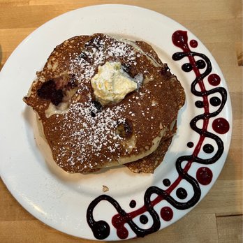 Orphan - Banana Blackberry Pancakes - Breakfast & Brunch Near Me - Sacramento, California Orphan - Banana Blackberry Pancakes - Breakfast & Brunch Near Me - Sacramento, California