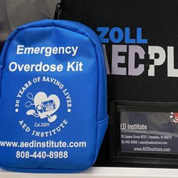 AED Institute of America - Our new Emergency Overdose Kit. Order yours today