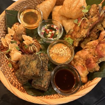 Siam Thai - Siam Platter $23.00 - Thai Near Me - Flushing, New York