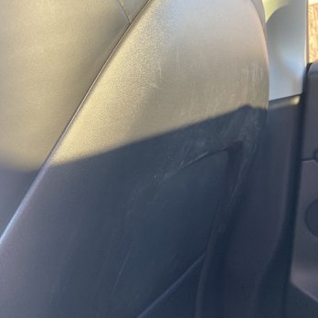 Rialto Car Wash - Completely untouched back of car seat - Car Wash Near Me - Rialto, California