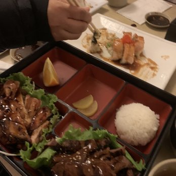 Ume Sushi - Beef Teriyaki Charbroiled Chicken Teriyaki Charbroiled 2 Item Bento - Sushi Bars Near Me - Pleasanton, California Ume Sushi - Beef Teriyaki Charbroiled Chicken Teriyaki Charbroiled 2 Item Bento - Sushi Bars Near Me - Pleasanton, California