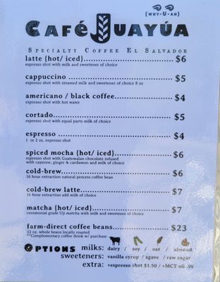 Menu photo 7 Cafe Juayua Los Angeles, CA