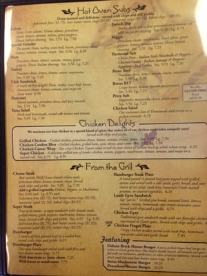 Menu photo 4 Aegean Pizza Gaffney, SC