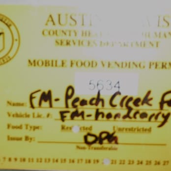 Peach Creek Farm - vender permit - Ranches Near Me - Rosanky, Texas