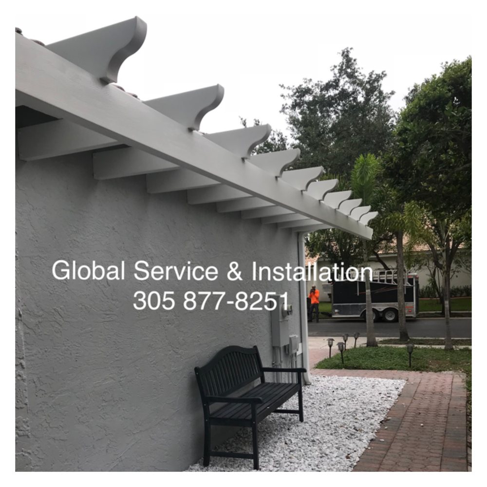 Slide of Global Service & Installation