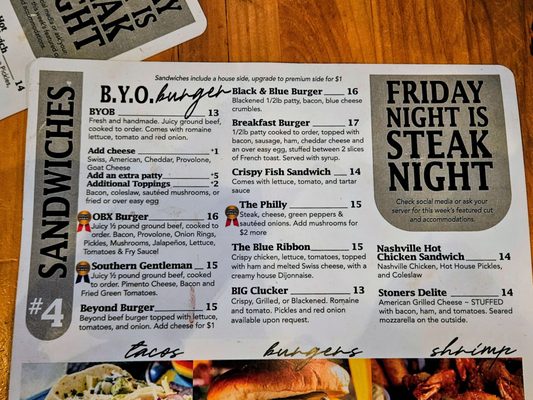 Menu photo 1 Outerbanks Bar Kingsland, GA Menu photo 1 Outerbanks Bar Kingsland, GA