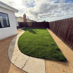 Meticulous Landscape - Sod installation with sprinkler system