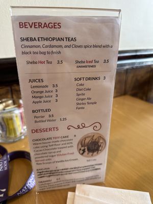 Menu photo 3 Sheba Ethiopian Restaurant Rockville, MD Menu photo 3 Sheba Ethiopian Restaurant Rockville, MD