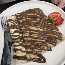 Nutella Crepe Nutella Crepe