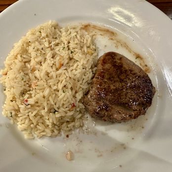 LongHorn Steakhouse - Flo's Filet 6oz. with rice pilaf side. (Nov 2025) - Steakhouses Near Me - Raleigh, North Carolina LongHorn Steakhouse - Flo's Filet 6oz. with rice pilaf side. (Nov 2025) - Steakhouses Near Me - Raleigh, North Carolina