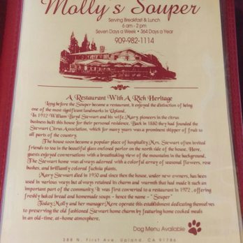 Molly's Souper - Breakfast & Brunch Near Me - Upland, California