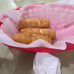 6 Piece Tequenos was supposed to be guava & cheese 6 Piece Tequenos was supposed to be guava & cheese