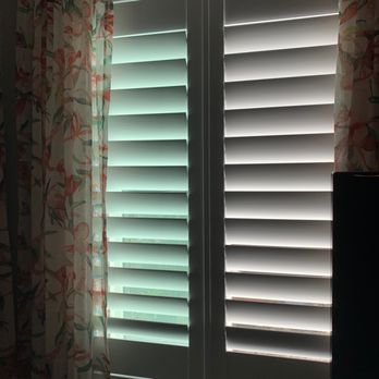 Creative Window Coverings - Shutter in the master. - Shades & Blinds Near Me - Buena Park, California