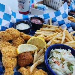 The Point Restaurant - 1/2 of catfish basket