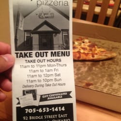 Apollo's Pizza - Takeout menu