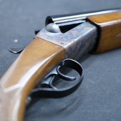Lemcoe Precision - Fully-restored, case-hardened 1892 side-by-side shotgun.