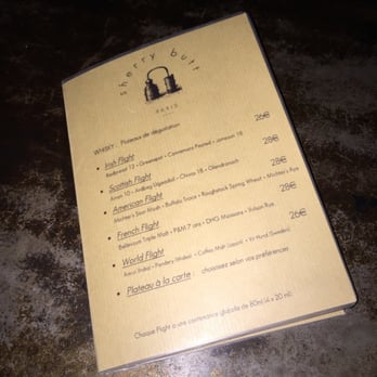 Sherry Butt - Cocktail Bars Near Me - Paris, 75
