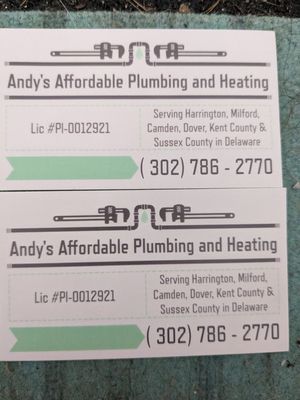 Andy's Affordable Plumbing and Heating