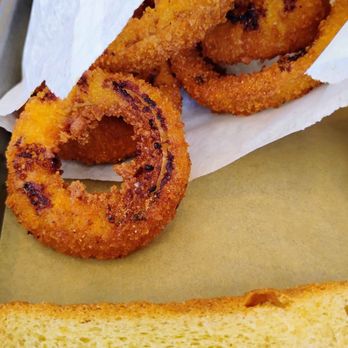 Smokehouse Social Barbecue - Onion Rings ($6)  03-23-2025 - Barbeque Near Me - Pasadena, California
