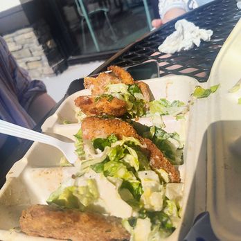 Frankie’s Italian Deli - Cesar salad cutlet tacos - Delis Near Me - Riverview Fl, Florida