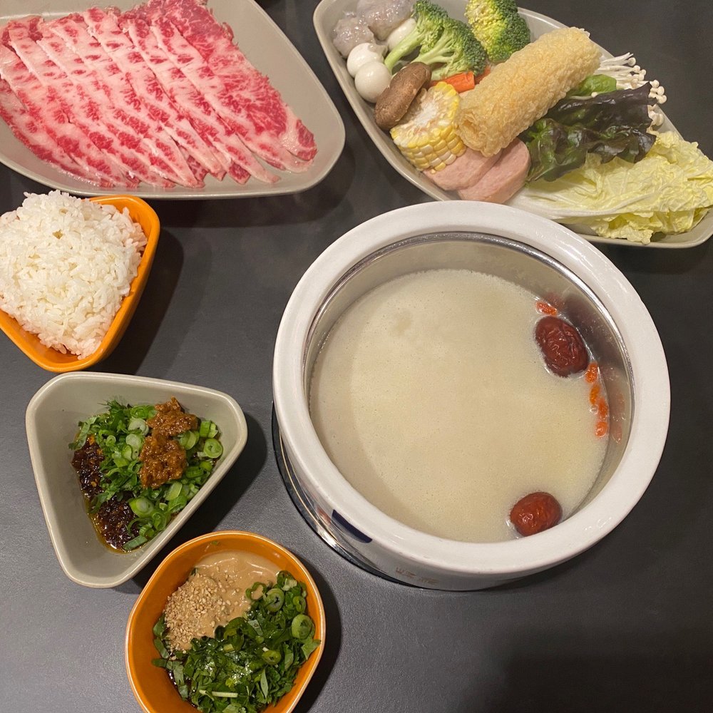 The Dolar Shop - Black label wagyu set with rice and silver soup $34.99 - Hot Pot Near Me - Burnaby, British Columbia The Dolar Shop - Black label wagyu set with rice and silver soup $34.99 - Hot Pot Near Me - Burnaby, British Columbia