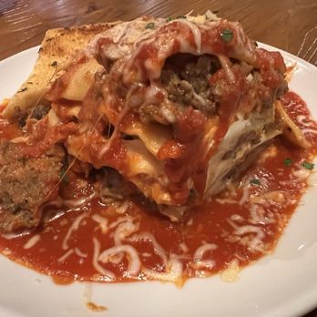 Meoni's Italian Kitchen - Lasagna (after we had it cut in half!) - Italian Near Me - Bullhead City, Arizona