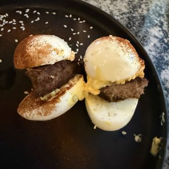 Congregate Kitchen & Lounge - Deviled Egg Sliders - Breakfast & Brunch Near Me - Houston, Texas