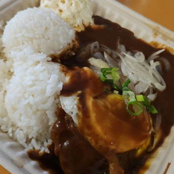 Faithful Grinds - Loco Moco - Hawaiian Near Me - Kahului, Hawaii Faithful Grinds - Loco Moco - Hawaiian Near Me - Kahului, Hawaii