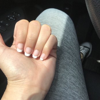 Silver Nails - French Manicure by Lum - Nail Salons Near Me - Tucker, Georgia Silver Nails - French Manicure by Lum - Nail Salons Near Me - Tucker, Georgia