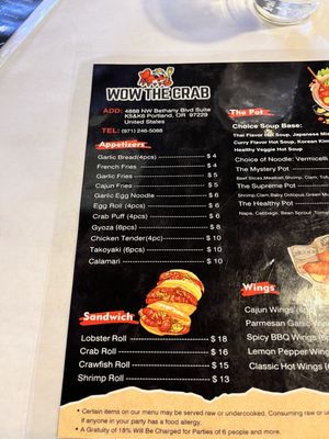 Menu photo 8 Wow the crab Portland, OR Menu photo 8 Wow the crab Portland, OR