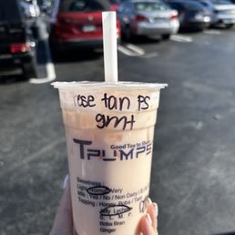 Rose Tangerine Pumpkin Spice Green Milk Tea Rose Tangerine Pumpkin Spice Green Milk Tea