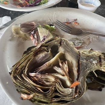 Sea Fresh - Half of a grilled artichoke - Seafood Near Me - Ojai, California Sea Fresh - Half of a grilled artichoke - Seafood Near Me - Ojai, California