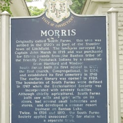 Morris Historical Marker