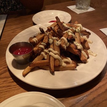 Shine - Duck fat fries with house made garlic aioli and ketchup. - New American Near Me - Hendersonville, North Carolina