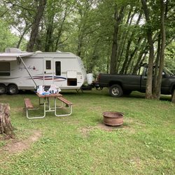 Camp Toodik - River front site