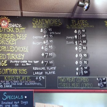 The Original Q Shack - Menu - Barbeque Near Me - Durham, North Carolina