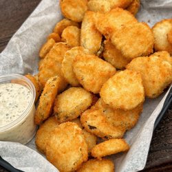 Fried Pickles (Instagram: foodwithbros)