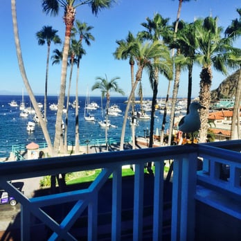 Hotel Metropole - One part of the view from the large ocean front suite - Hotels Near Me - Avalon, California