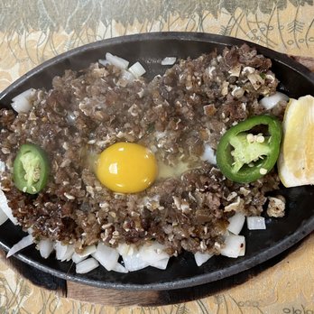 Ihawan - Sisig with egg - Filipino Near Me - Woodside, New York Ihawan - Sisig with egg - Filipino Near Me - Woodside, New York