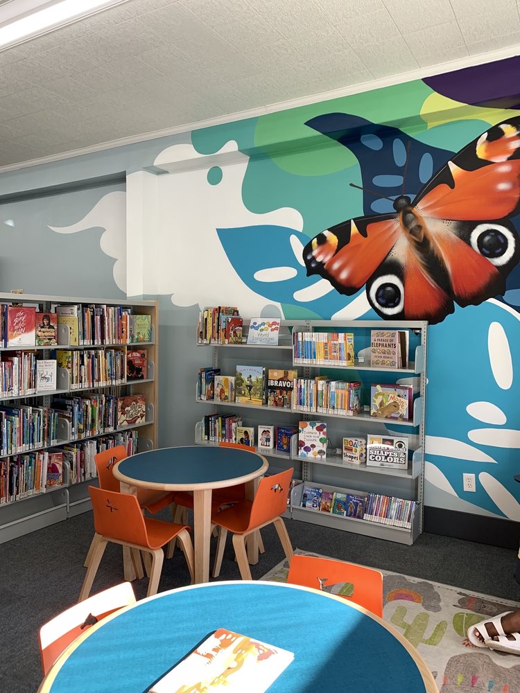 MOUNT RAINIER BRANCH LIBRARY Updated October 2024 3409 Rhode Island Ave, Mount Rainier