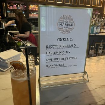 The Marble Ring - Yelpers Menu - Cocktail Bars Near Me - Birmingham, Alabama The Marble Ring - Yelpers Menu - Cocktail Bars Near Me - Birmingham, Alabama